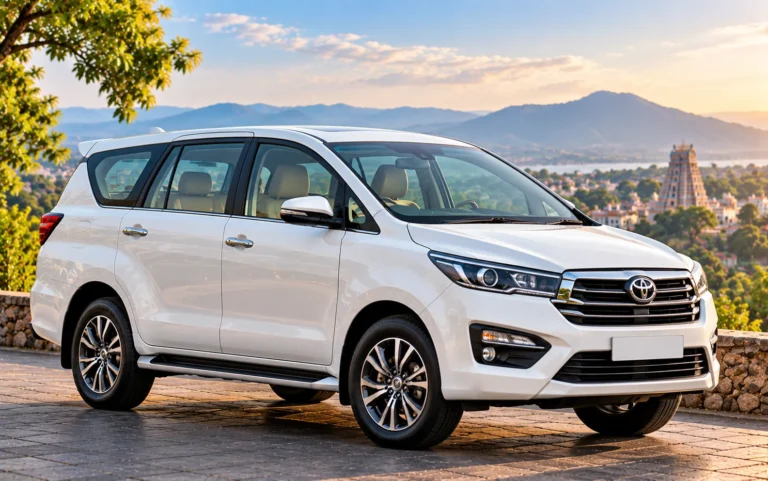 MUV taxi with extra room for luggage