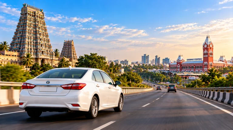 Madurai to Chennai one way taxi